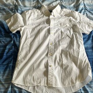 Men’s white button up size medium
